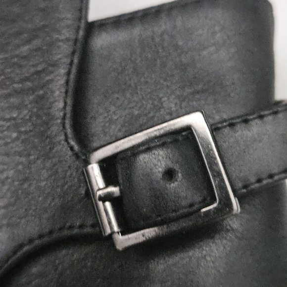 Jeffrey Campbell 100% Leather sz 5 US Clear Heel Sole Zipper Bootie Boots Shoe - Picture 9 of 15